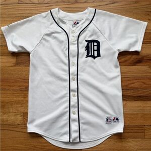 Vintage Ivan Rodriguez Tigers Baseball Majestic Jersey Size Large